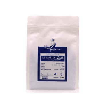 Image of Café moulu, café de linette, mélange, THAU/rréfacteur - 1